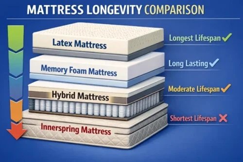 Mattress Lifespan: How Long It Really Lasts & Why Mattress Lifespan: How Long It Really Lasts & Why